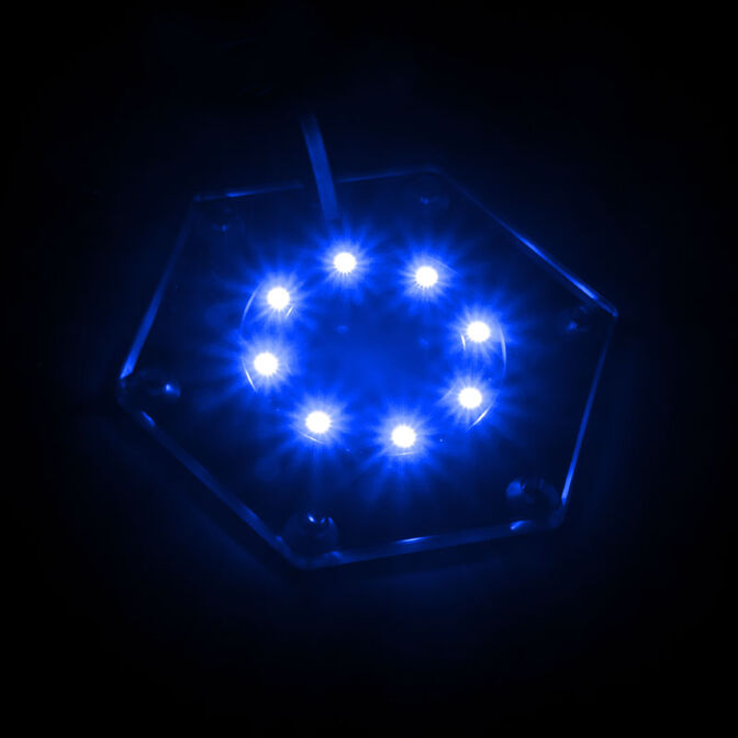 Bitspower Hexagon Add-On f&uuml;r Ausgleichsbeh&auml;lter, RGB image number 5