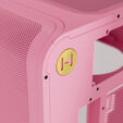HYTE X50 Midi Tower - Strawberry Milk image number null