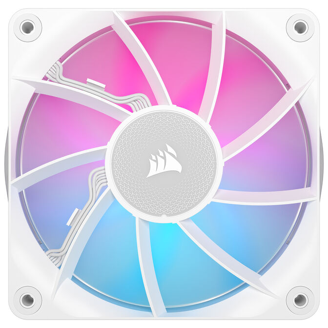 Corsair iCUE LINK RX120 RGB Series, PWM fan - 120mm, white image number 3
