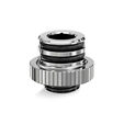 EK Water Blocks EK-Quantum Torque Push-In Adapter M 7 - Nickel image number null