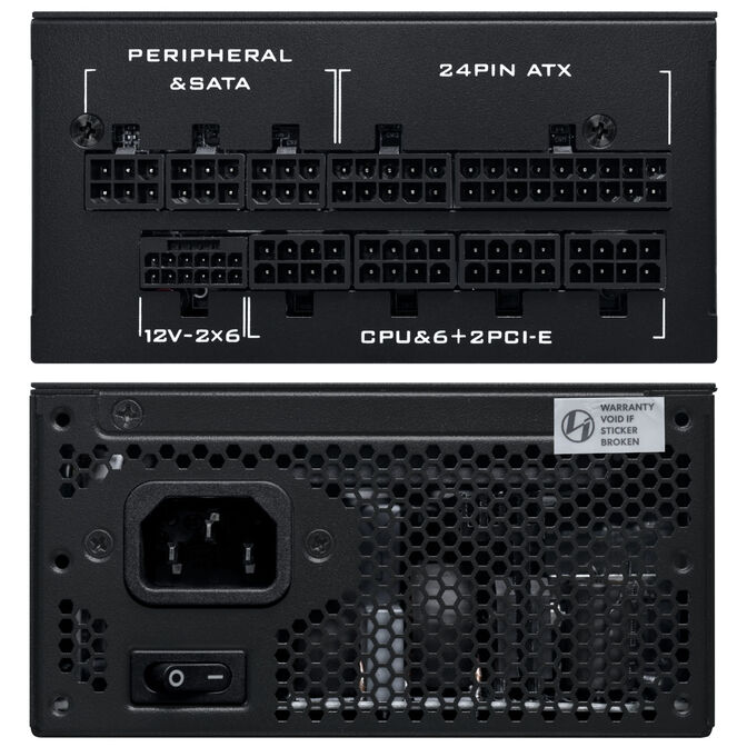 Lian Li SP Series Platinum 80 PLUS Platinum Power Supply, SFX, fully modular, PCIe 5.1, ATX 3.1 - 1,000 Watt, black image number 3