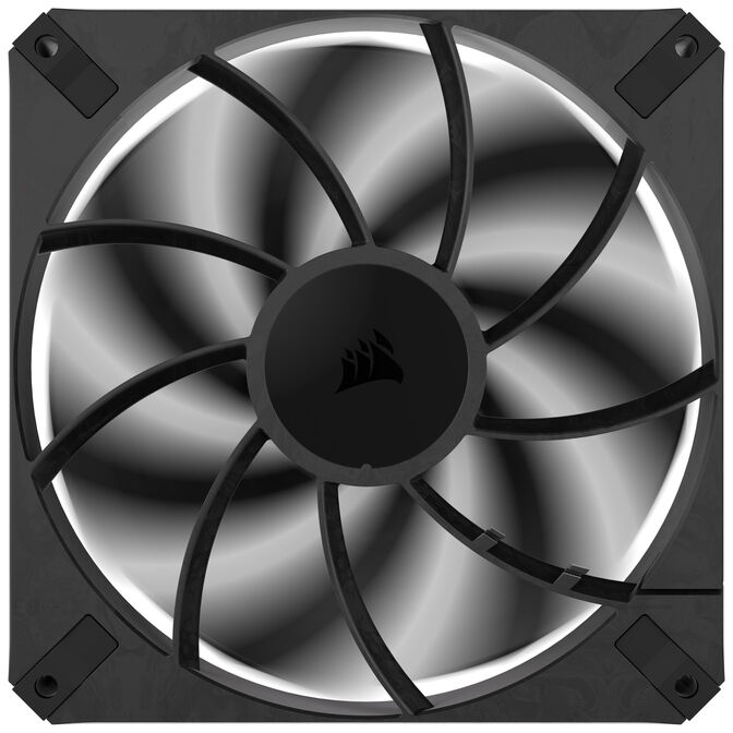 Corsair RS Series RS140 Max PWM Fan - 140mm, black, 2-pack image number 10
