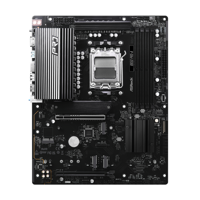 ASROCK B850 Pro-A Mainboard, Sockel AM5, AMD B850, ATX, DDR5 image number 3