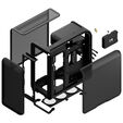 HYTE X50 Air Midi Tower - Pitch Black image number null