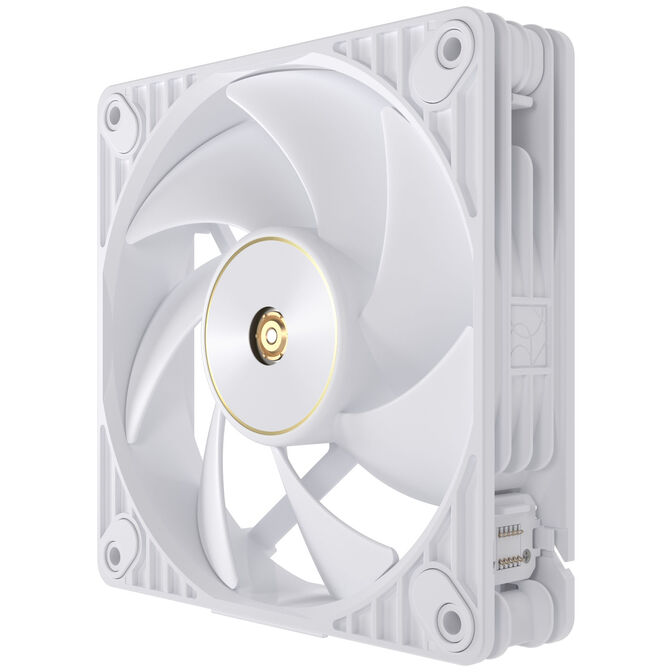 ASUS ProArt PF120 PWM Case Fans, 3,000 RPM, 28 mm - Pack of 3, White image number 9