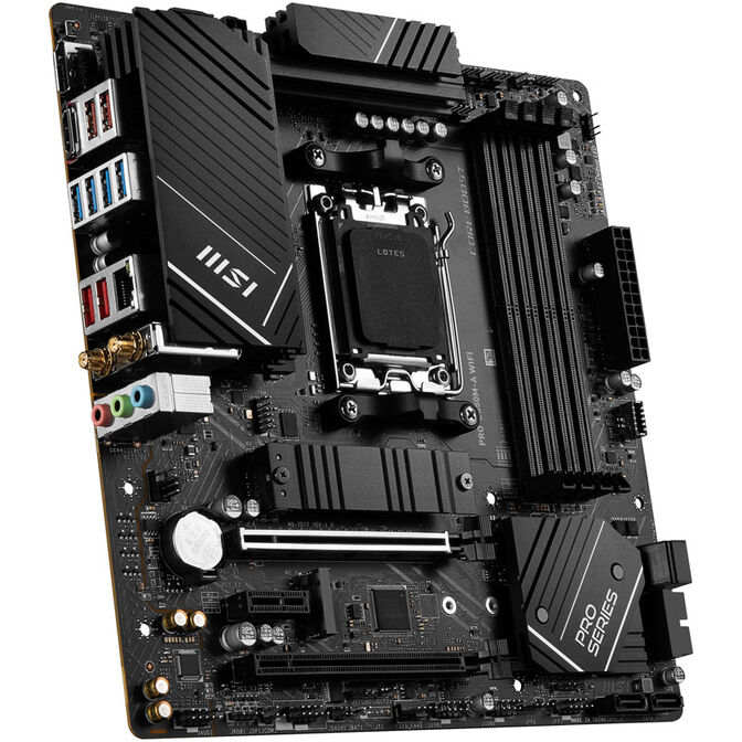 MSI Pro B650M-A WiFi, Socket AM5, AMD B650M, Micro-ATX - DDR5 image number 1