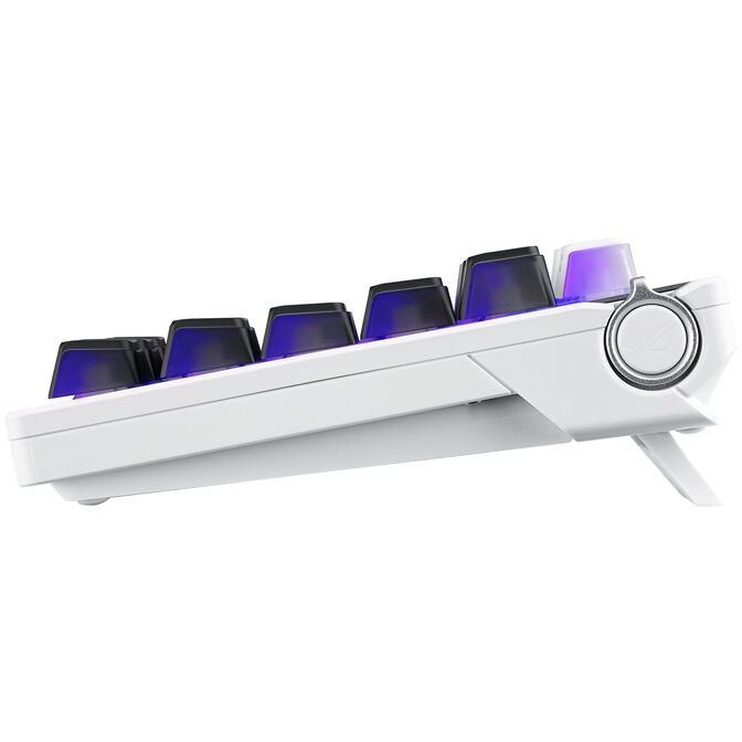 ASUS ROG Azoth X Gaming-Tastatur, 75%, Hot-Swap, OLED-Display, Tri-Mode, CH - wei&szlig; image number 5