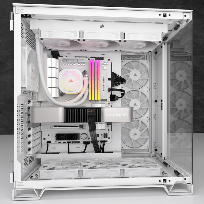 Corsair RS Series 120, PWM L&uuml;fter - 120 mm, wei&szlig; image number 10