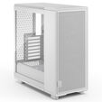 Fractal Design Epoch White TG Clear tint PC-Geh&auml;use, Midi-Tower, ATX, Tempered Glass - wei&szlig; image number null