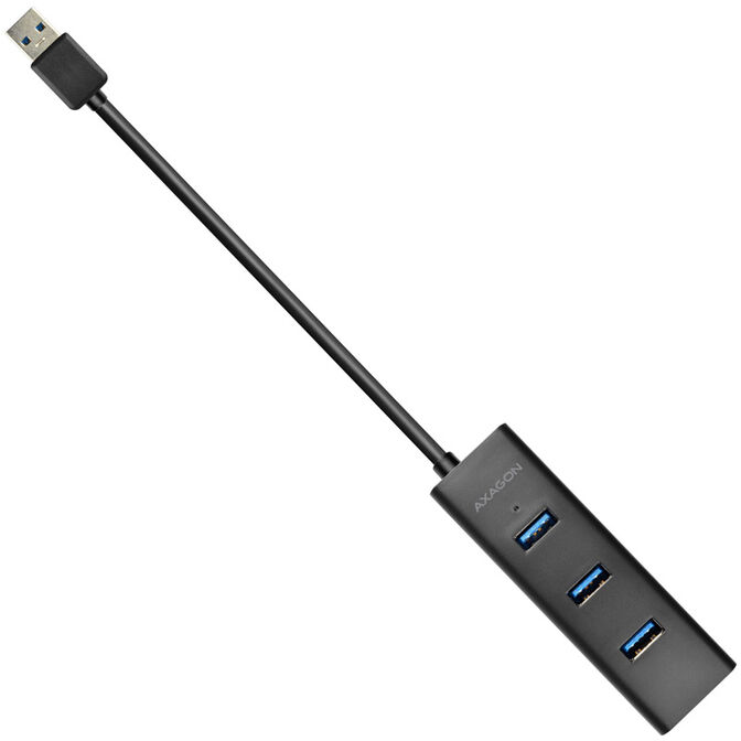 AXAGON HUE-S2B USB-A-Hub, 4x USB 3.0, externe Stromversorgung - 30 cm image number 2