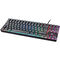 GAMIAC TKL90G Gaming Tastatur, Kailh Red Switches, RGB - schwarz/grau