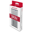 AXAGON EEM2-SG2 RAW BOX externes Geh&auml;use f&uuml;r M.2 SSDs USB-C 3.2 Gen 2 - silber image number null
