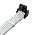 CableMod C-Series Pro Anschlusskabel - Variante B, 90&deg;, 16-Pin zu 4x 8-Pin PCIe, wei&szlig; image number null