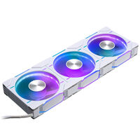 PHANTEKS D30 PWM Reverse Airflow D-RGB L&uuml;fter, 3er Pack - 120mm, wei&szlig;