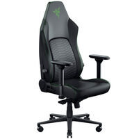 Razer Iskur V2 NewGen Gaming-Stuhl, ergonomisches Design, HyperFlex-Lordosenst&uuml;tze, 4D-Armlehnen - schwarz/gr&uuml;n