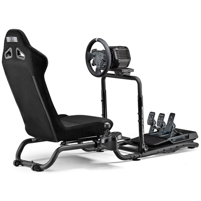 Next Level Racing RC Foldable Simulator Cockpit, faltbares GT-Cockpit, SIMAERO-Mesh - schwarz image number 2