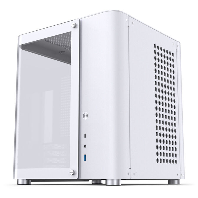 Jonsbo TK-1 2.0 Micro-ATX case, Tempered Glass - white image number 7