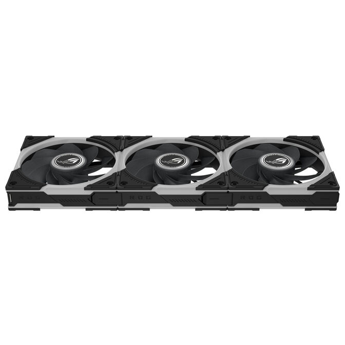 ASUS ROG Eurux GR120 ARGB PWM L&uuml;fter - Reverse Blade, 3er-Pack, schwarz image number 4