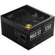 APNX MAX G1 1.200W 80 PLUS Gold Netzteil, ATX 3.1, PCIe 5.1, vollmodular, kompakt - 1.200 Watt, schwarz image number null