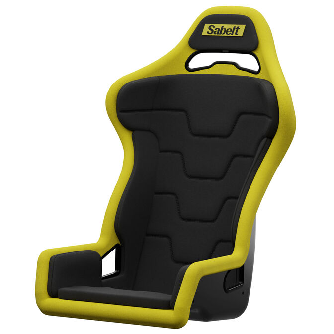 Sabelt SRS-1 Simracing Seat, Fibreglass Shell, Padded - Racing Black image number 0