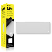 CORSAIR MM Gaming-Mauspad, Stoffoberfl&auml;che, Anti-Fray-Kanten - grau, XL