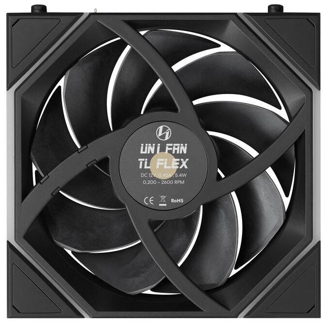 Lian Li UNI FAN TL FLEX Wireless L&uuml;fter, ARGB - 120mm, schwarz image number 3
