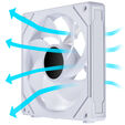 Lian Li UNI FAN SL-INF 140 ARGB Reverse Blade PWM L&uuml;fter, 3er Pack - 140mm, wei&szlig; + 1x UNI FAN SL-INF 140 ARGB PWM L&uuml;fter - 140mm image number null