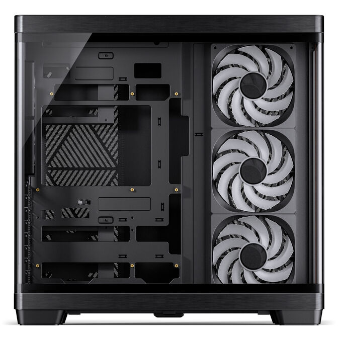 JONSBO TK-4 Wood PC Case, Mid Tower, ATX, Tempered Glass - black image number 9