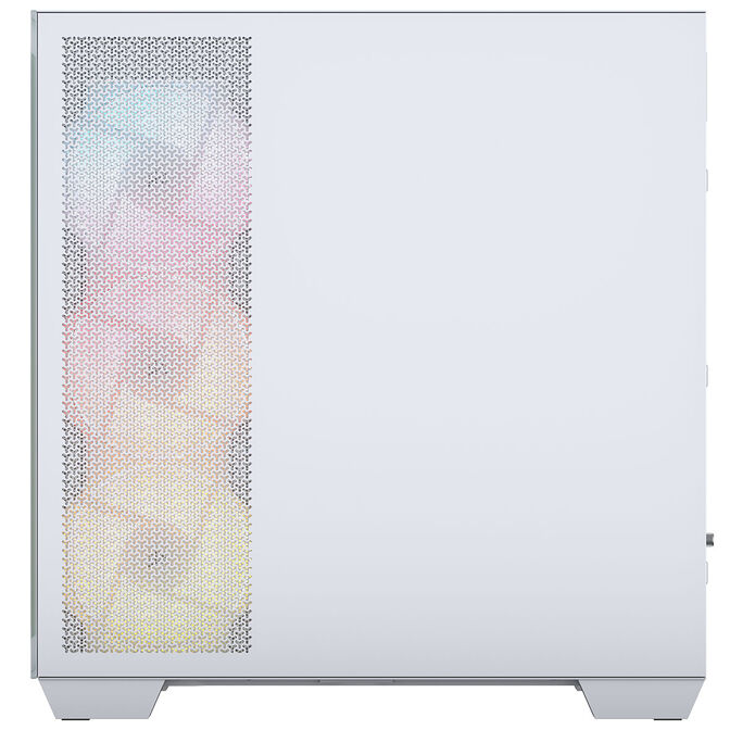 Corsair 2800X RS-R ARGB PC Case, Mini Case, mATX, Tempered Glass - including 3x 120mm Fans, White image number 7