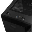 SilverStone Fara H1M, Tempered Glass - black image number null
