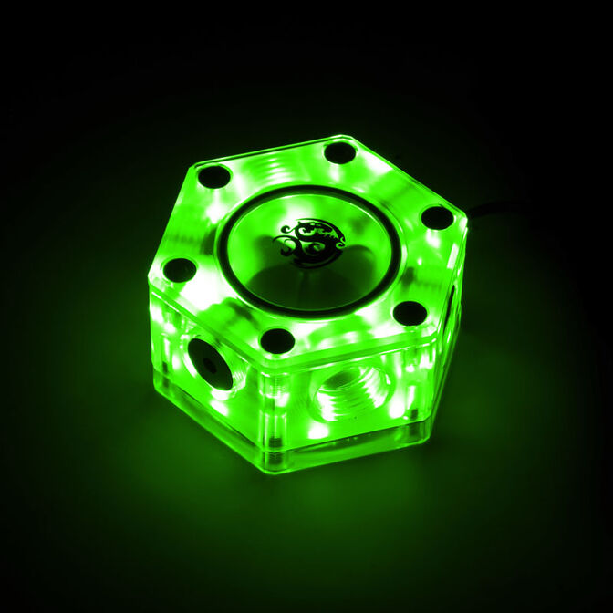 Bitspower Hexagon Flow Indicator-RGB image number 3