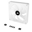 Corsair iCUE LINK QX140 RGB Series, PWM Fan - 140mm, white image number null