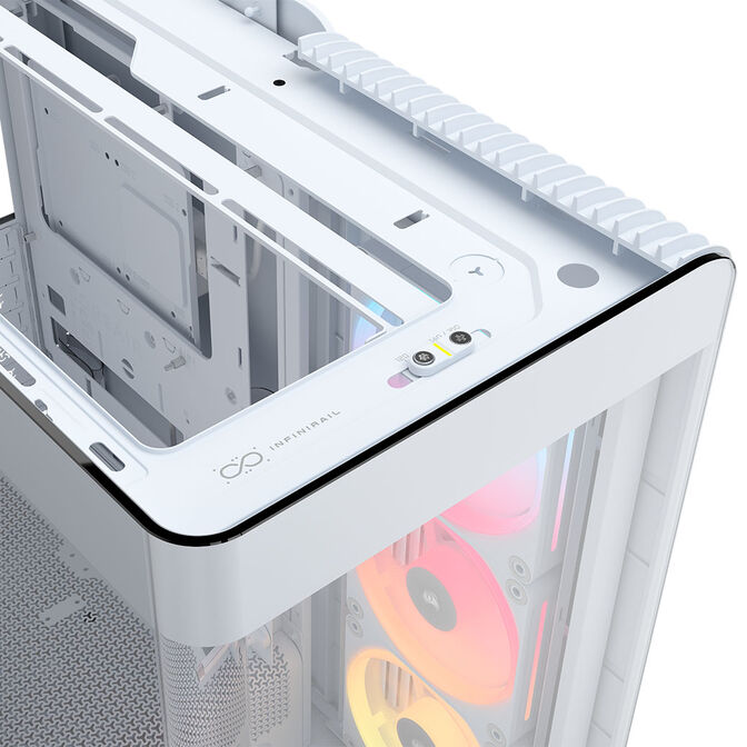 Corsair FRAME 4500X LX-R RGB PC-Geh&auml;use, Midi-Tower, E-ATX, Tempered Glass - wei&szlig; image number 14