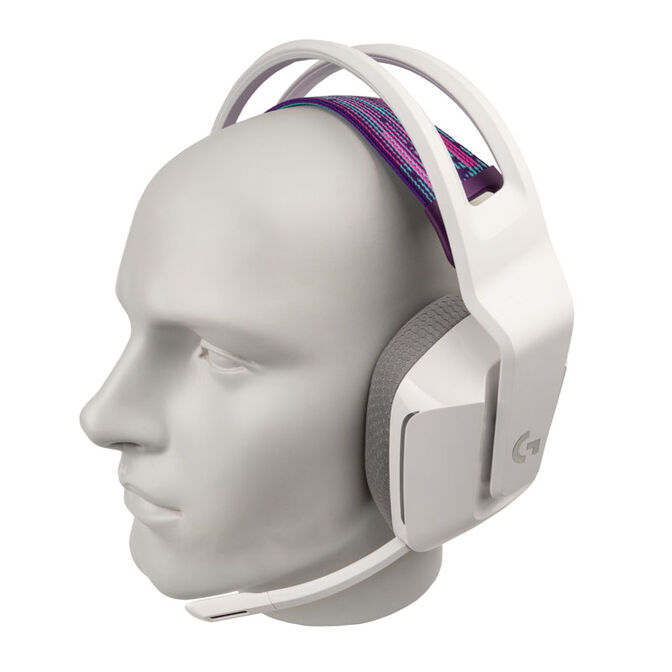 Logitech G733 LIGHTSPEED RGB Gaming Headset - white image number 2