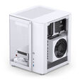 Jonsbo TK-1 2.0 Micro-ATX case, Tempered Glass - white image number null