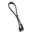 CableMod ModMesh Right Angle SATA 3 Cable 30cm - carbon image number null