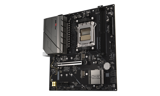 Sapphire Pulse A620AM Motherboard, Socket AM5, AMD A620, mATX, DDR5 image number 5