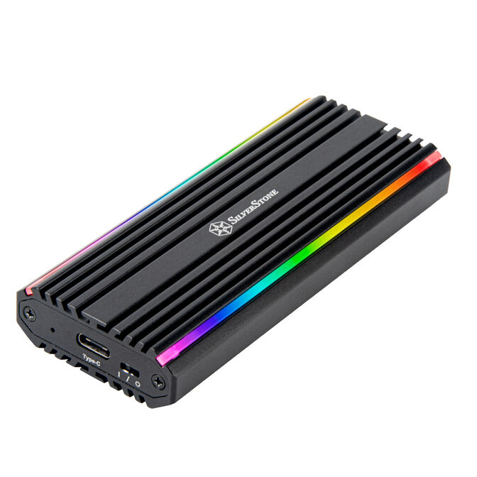 SilverStone SST-MS13 - USB 3.2 Gen 2 Geh&auml;use f&uuml;r M.2 SSD image number 0