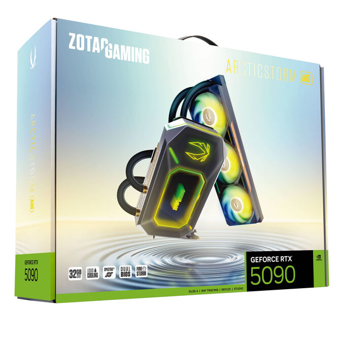 ZOTAC GAMING GeForce RTX 5090 ARCTICSTORM AIO, 32768 MB GDDR7 image number 7