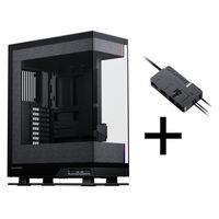 Phanteks Evolv X2 Matrix Geh&auml;use-Bundle, Midi-Tower, E-ATX, Tempered Glass + Nxlinq V2 HUB - schwarz