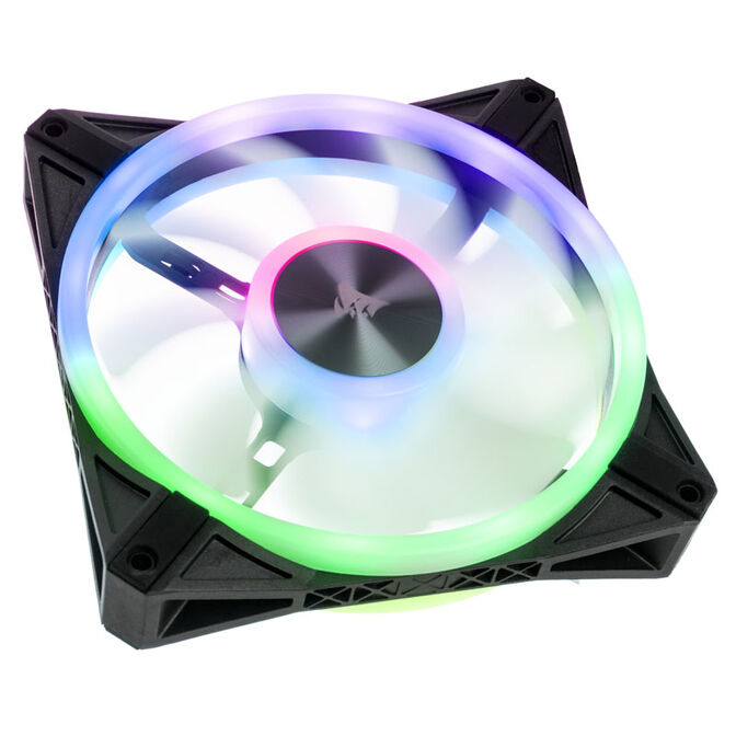 Corsair iCUE QL140 RGB PWM L&uuml;fter - 140mm, schwarz image number 0