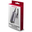 AXAGON ADE-TXPD Gigabit Ethernet Adapter, USB-C - titangrau image number null