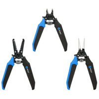iFixit Mandible 3-teiliges Zangen-Set - Schwarz/Blau