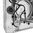 Stealkey Customs SC ResPro 360 D5/DDC D-RGB Ausgleichsbeh&auml;lter, Acryl - transparent, 360mm image number null