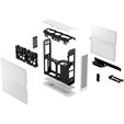 Fractal Design Ridge Mini-ITX Tower, PCIe 4.0 - white image number null
