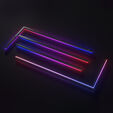 PHANTEKS NV Series NV7 E-ATX-Geh&auml;use, Tempered Glass, ARGB - schwarz + M25 Gen2 PWM D-RGB L&uuml;fter 3er-Pack - Reverse Blade, 140mm + DRGB Kit image number null