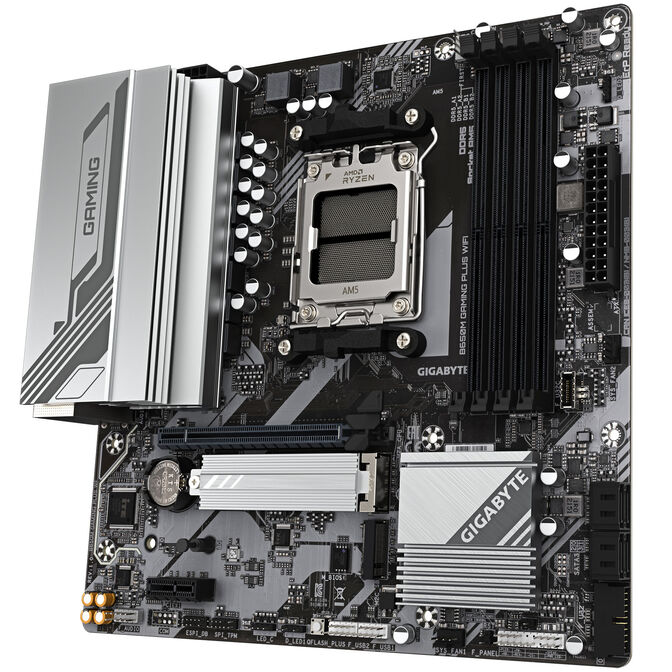 GIGABYTE B650M Gaming Plus WiFi Motherboard, Socket AM5, AMD B650, Micro-ATX, DDR5 image number 4