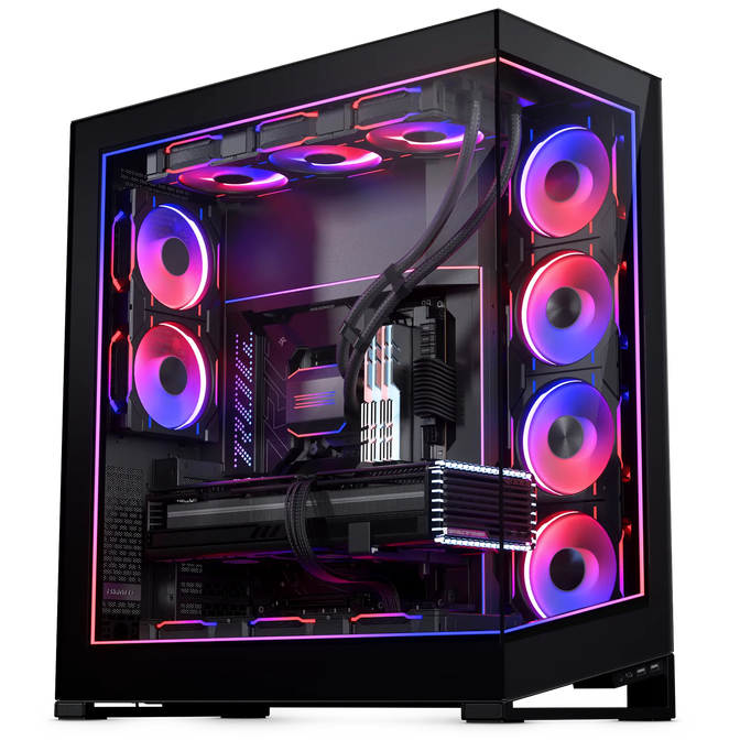High-End Gaming-PC-Konfigurator, Phanteks NV7, Intel LGA 1851, Core Ultra Prozessor, RTX 5080 / 5090 GPU, AiO Wasserk&uuml;hlung &ndash; ATX, schwarz image number 0