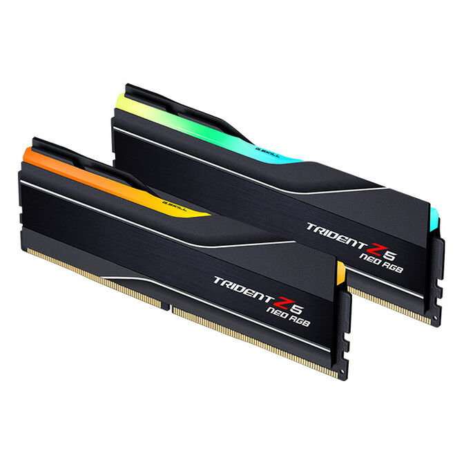 G.Skill Trident Z5 Neo RGB DDR5-6000 RAM, CL36, EXPO - 32 GB Dual-Kit, black image number 1