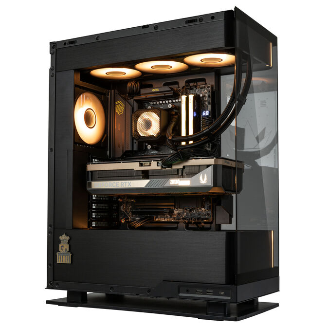 KingForge Gaming-PC GrandMaster, AMD Ryzen 7 9850X3D, RTX 5090, Phanteks Evolv X2 &ndash; Fertig-PC mit Windows image number 3